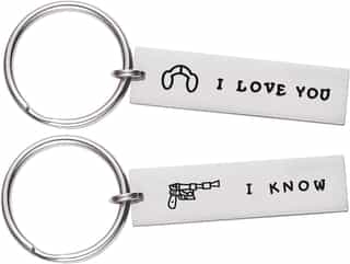 Llavero de Acero Inoxidable de Star Wars para Parejas