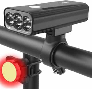 Luces de Bicicleta Delantera y Trasera Recargables por USB