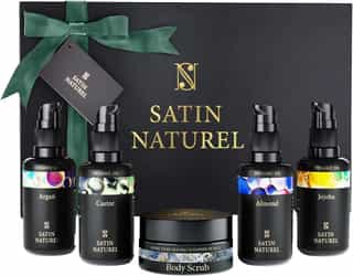 Set de regalo de lujo con aceites, Satin Naturel